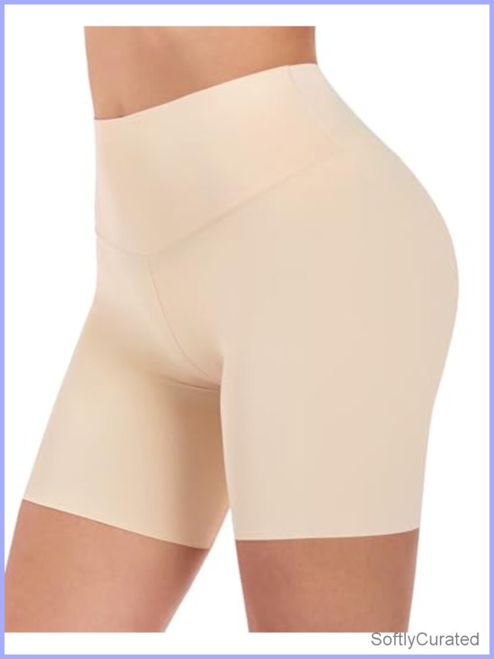Women's Cooling Anti Chafing Slip Shorts Seamless High Waist Boyshorts